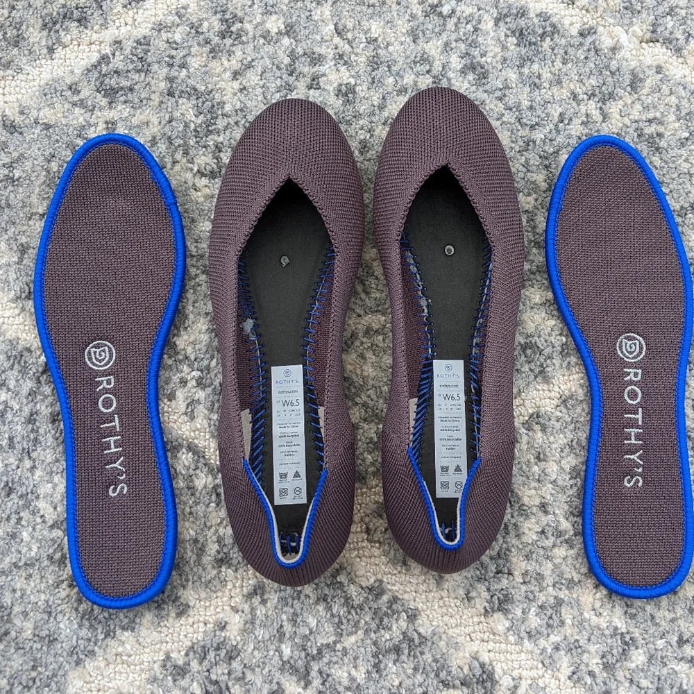 ❤️ Rothy's The Flat Round Toe Shoes - Picture 1 of 16